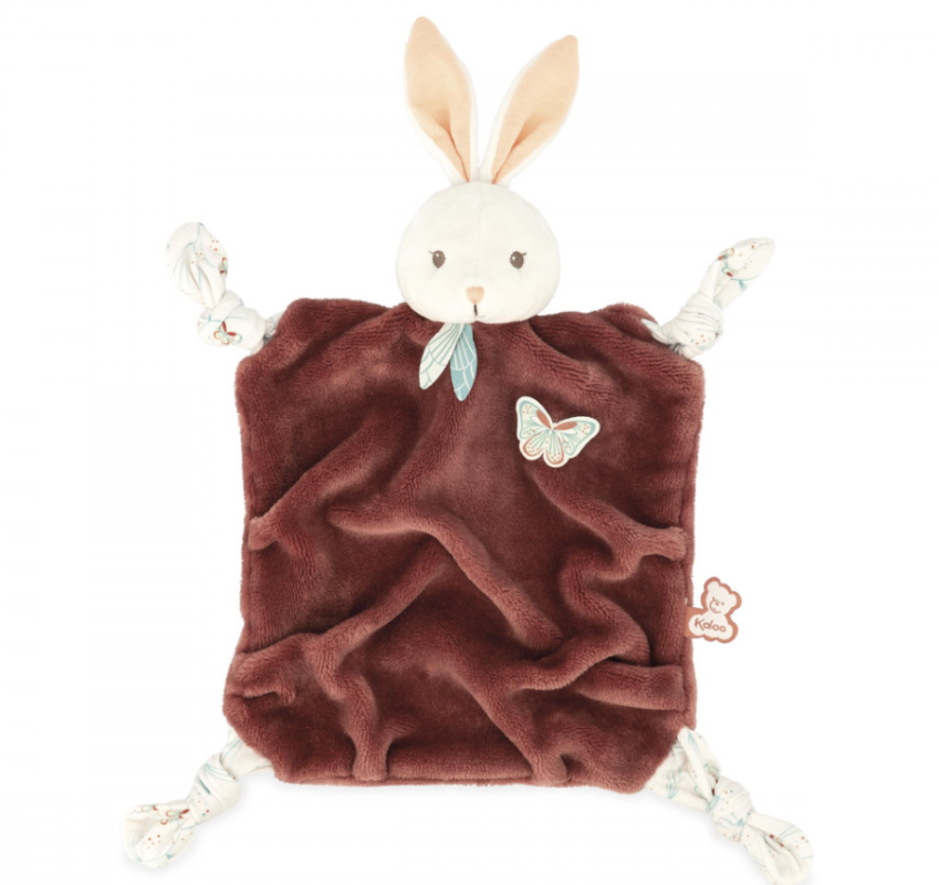  - plume - plat lapin rouge bordeaux papillon 26 cm 